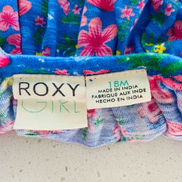Roxy Girl Floral Dress and Bloomers Set Size 18 Months - Picture 5 of 10